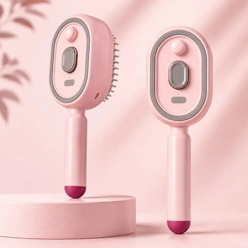 Brosse Électrique Brumisatrice Démêlante avec Massage Jolinova™