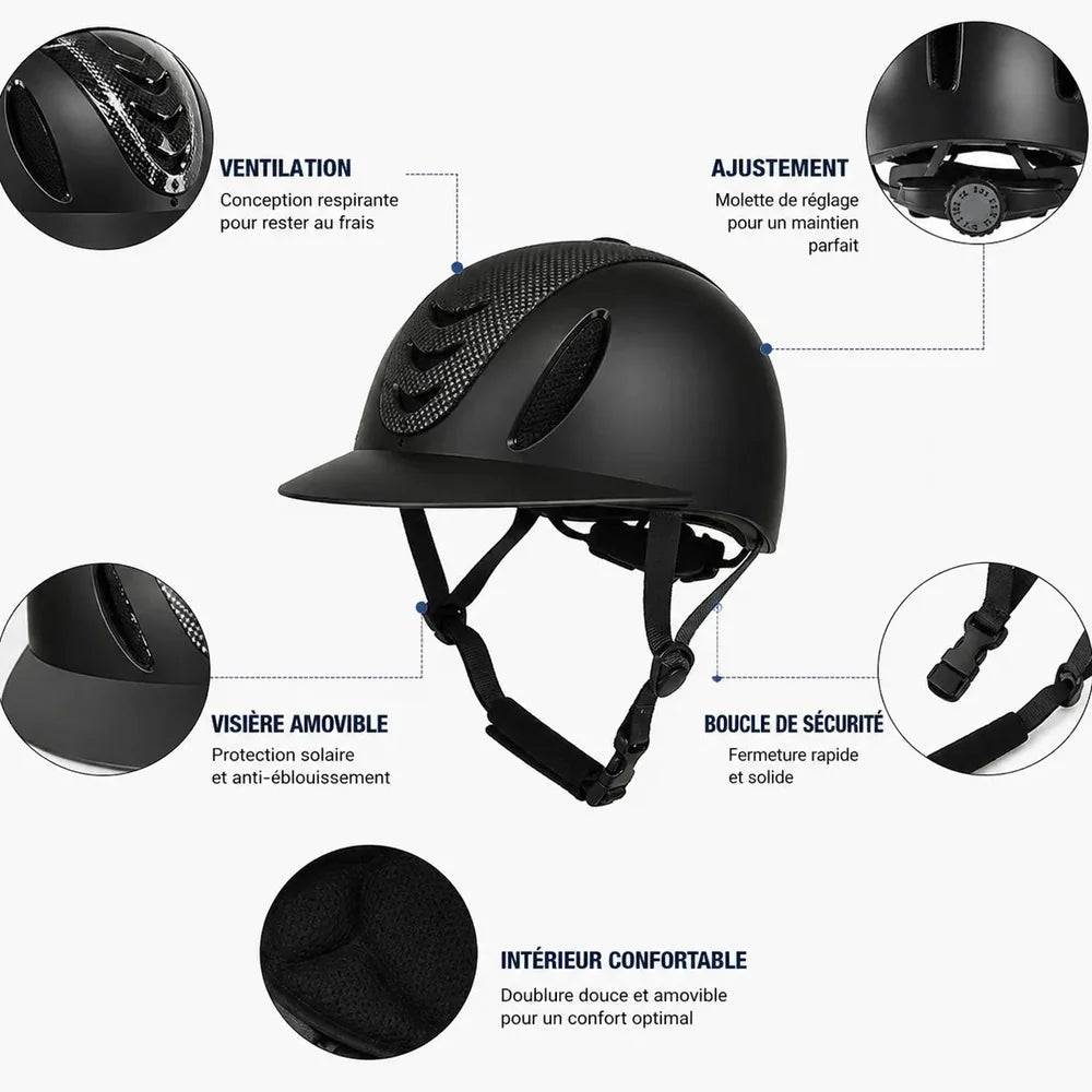 ™ Casque équitation ventilé léger Jolinova™