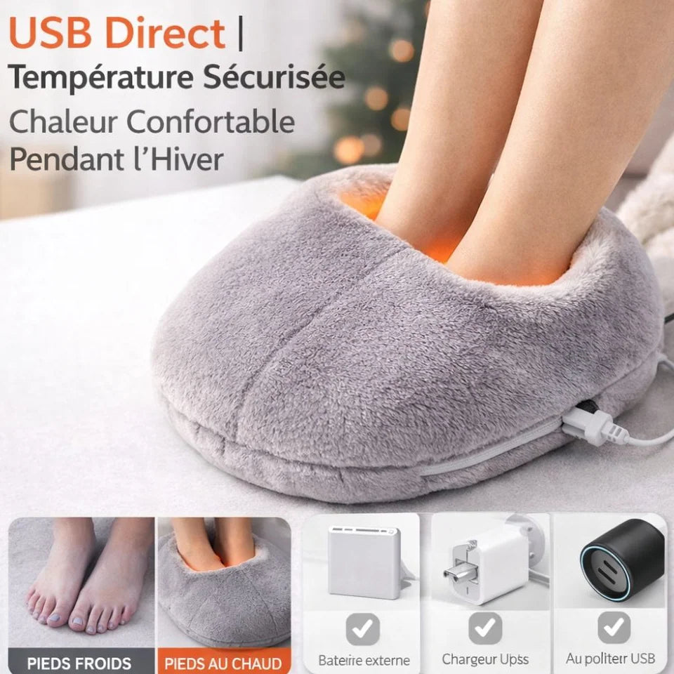 Chauffe — Pieds Électrique USB Ultra Doux Jolinova™