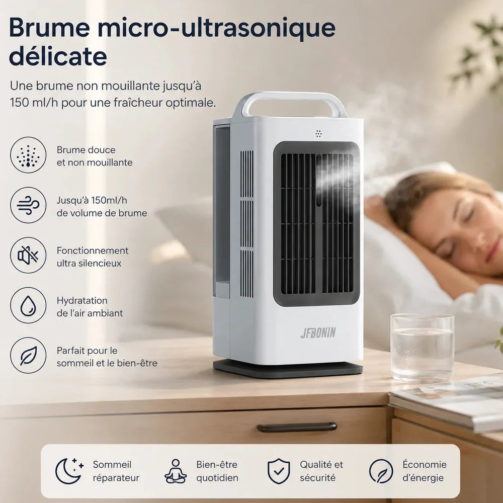 Climatiseur Mobile Sans Évacuation Silencieux 3 — en — 1 Jolinova™