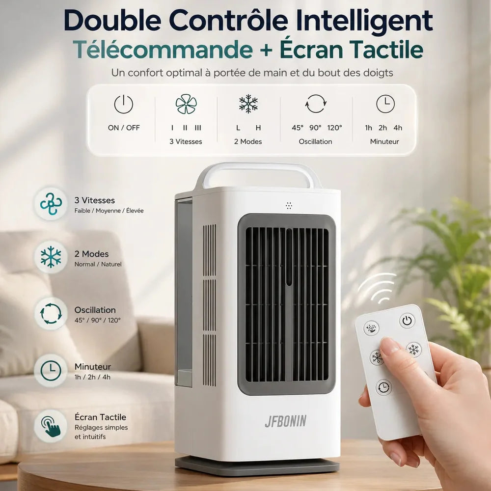 Climatiseur Mobile Sans Évacuation Silencieux 3 — en — 1 Jolinova™