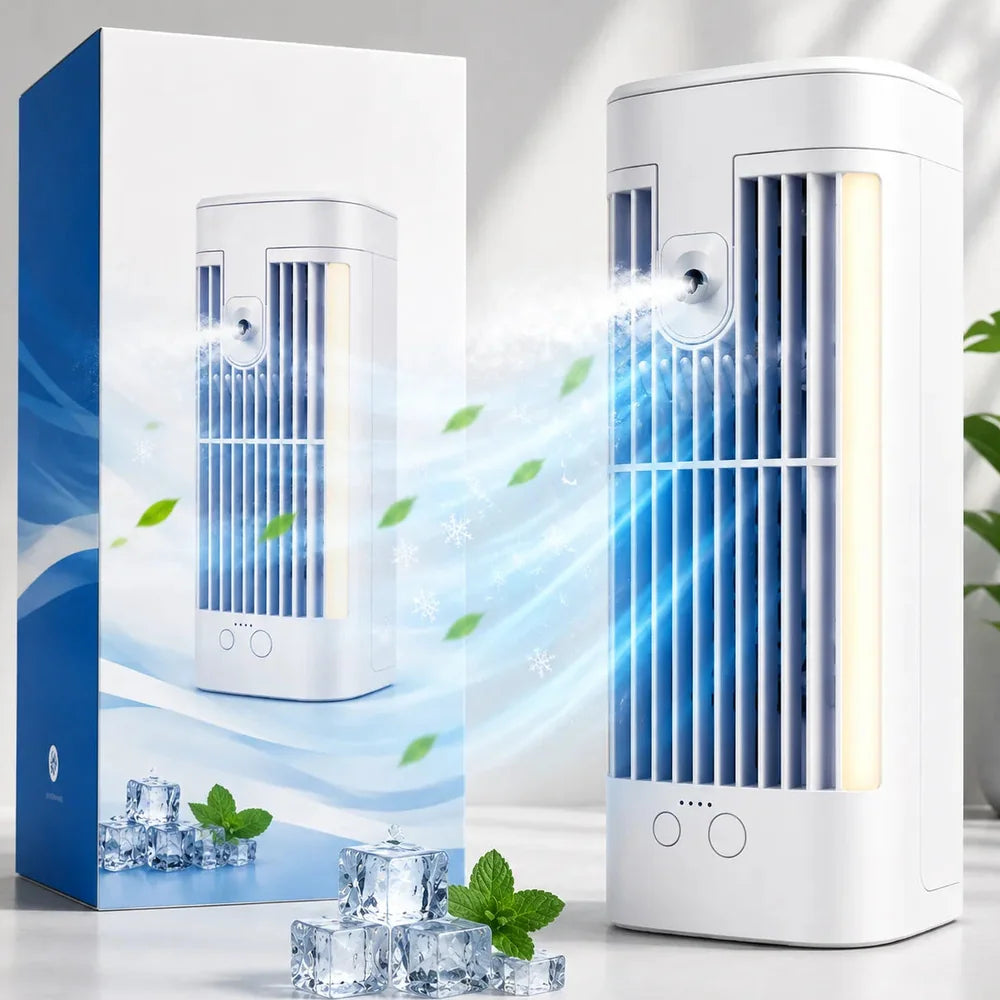 Climatiseur Mobile Sans Évacuation Silencieux avec Veilleuse Jolinova™