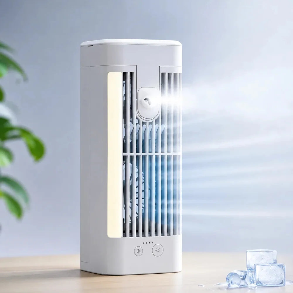 Climatiseur Mobile Sans Évacuation Silencieux avec Veilleuse Jolinova™