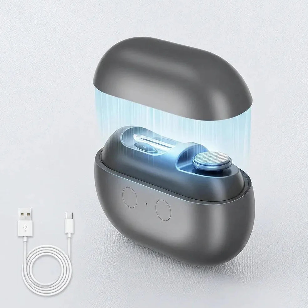 Coupe Ongle Electrique Orthopédique Inox pour Ongles Épais Gris Jolinova™