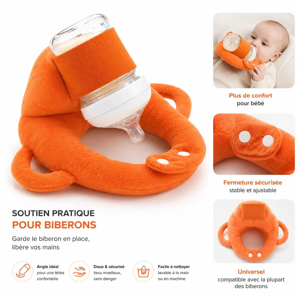 Coussin Porte — Biberon Bébé Ergonomique et Lavable Jolinova™