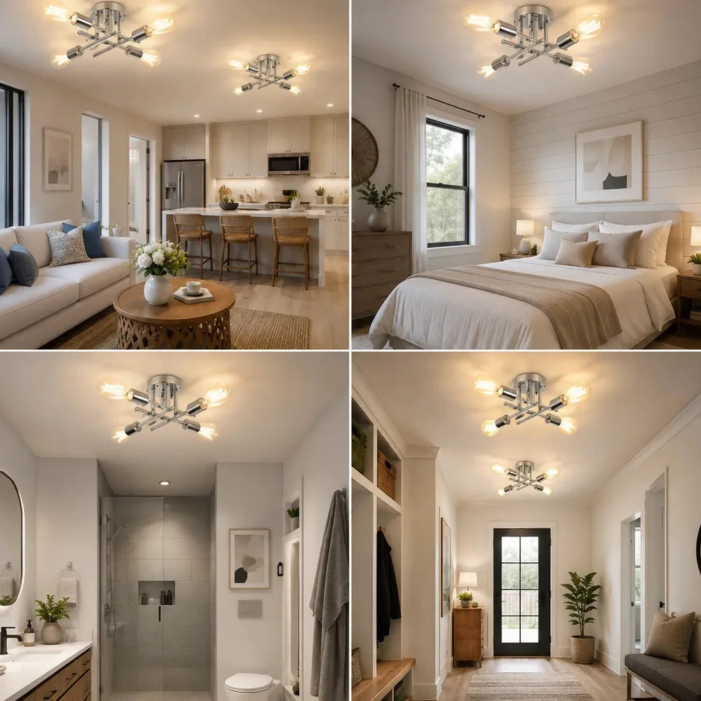 Élégant plafonnier à led pour les chambres Jolinova™