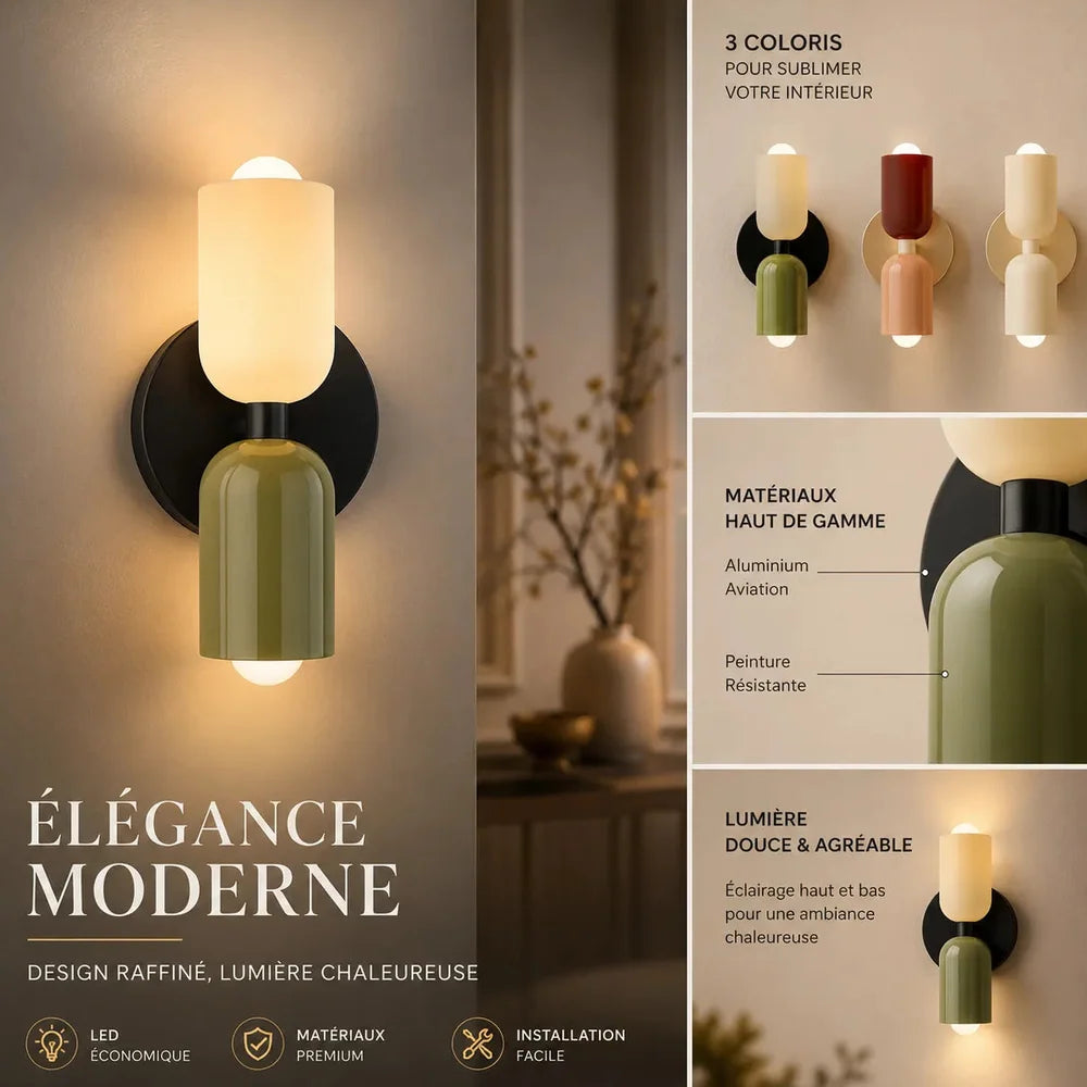 Élégante applique murale LED pour les salons Jolinova™