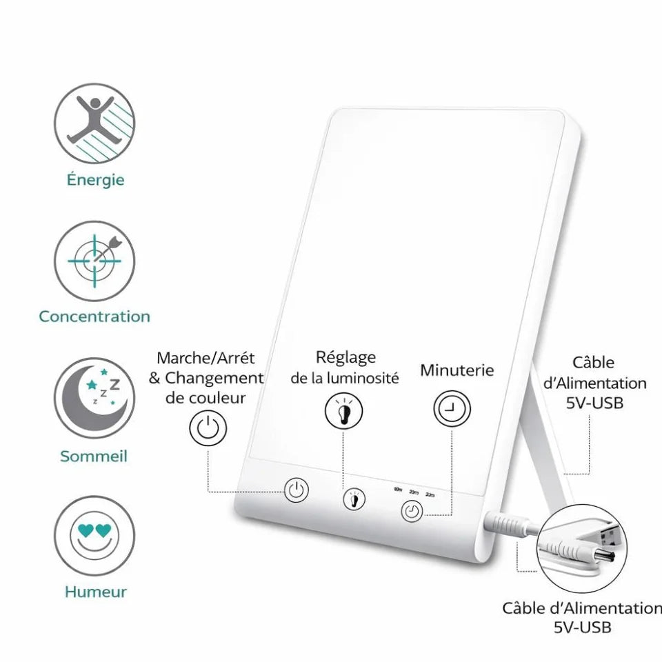 Lampe Luminothérapie 10 000 Lux Jolinova™