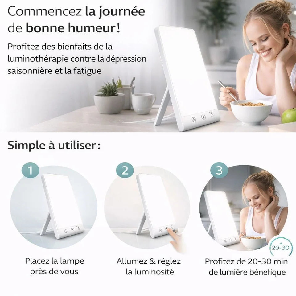 Lampe Luminothérapie 10 000 Lux Jolinova™