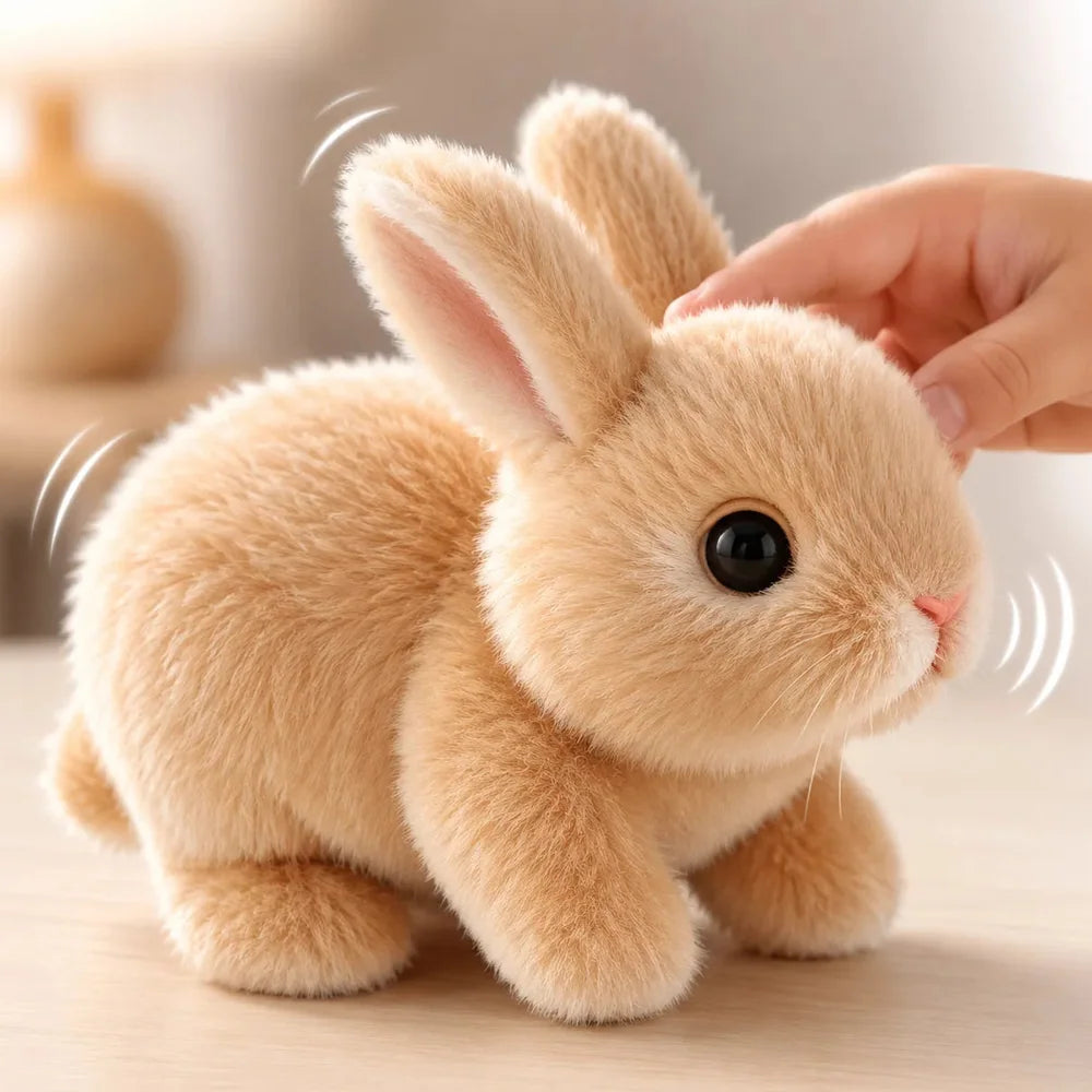 Lapin en Peluche Interactif avec Sons et Mouvements Jolinova™