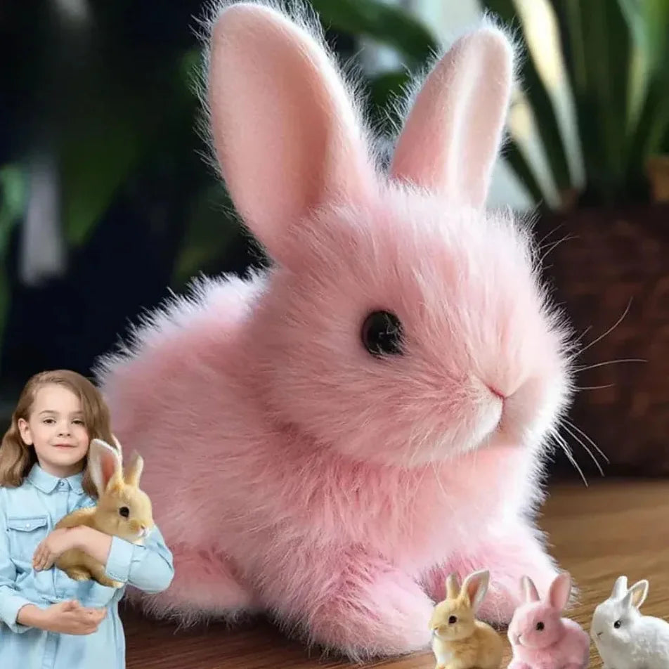 Lapin en Peluche Interactif avec Sons et Mouvements Jolinova™