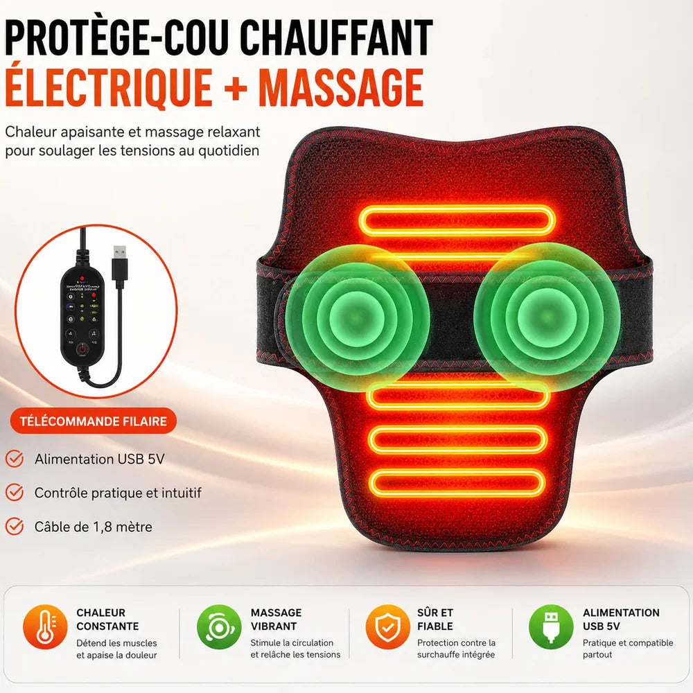 Masseur Cervical Chauffant USB Jolinova™