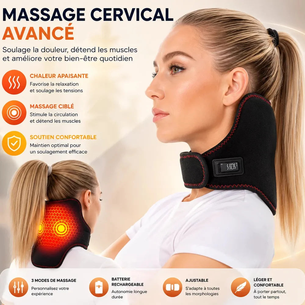 Masseur Cervical Chauffant USB Jolinova™