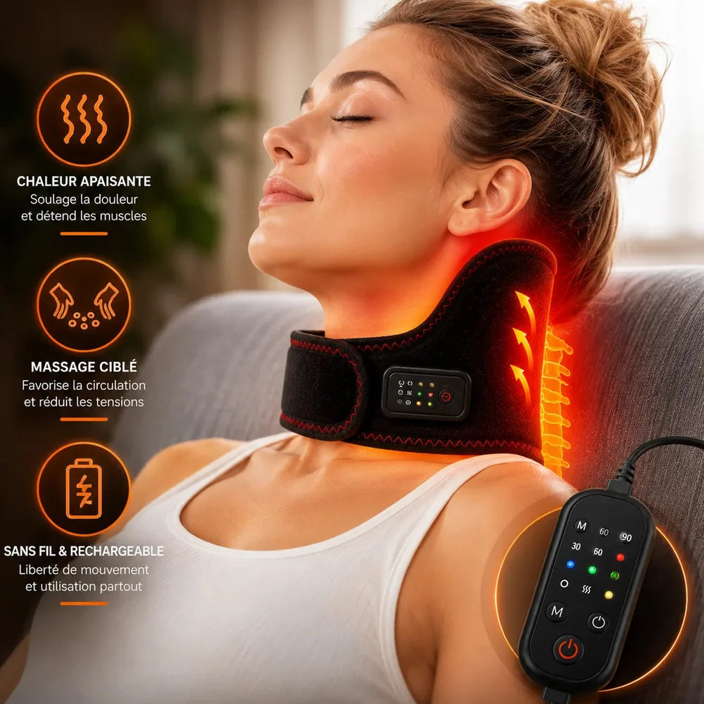 Masseur Cervical Chauffant USB Jolinova™