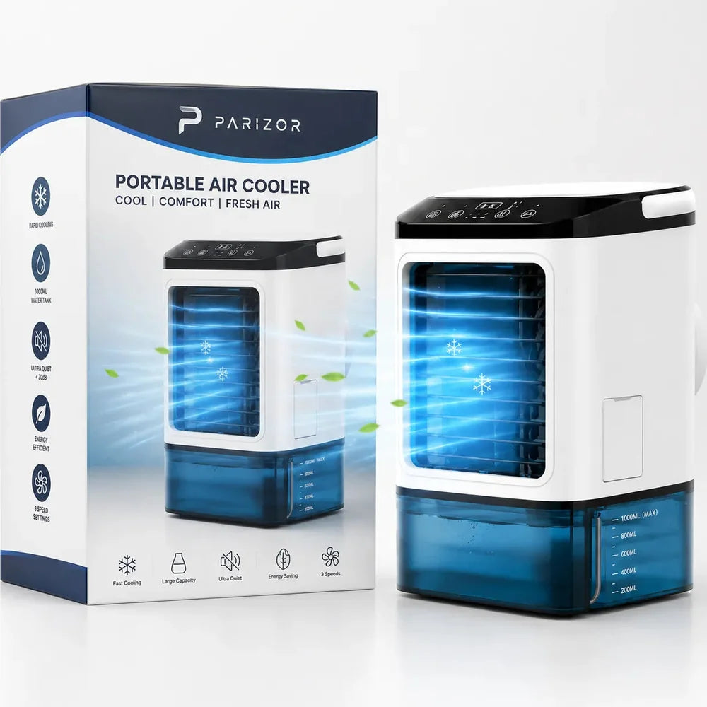 Mini Climatiseur Mobile Sans Évacuation Silencieux avec Humidificateur Jolinova™