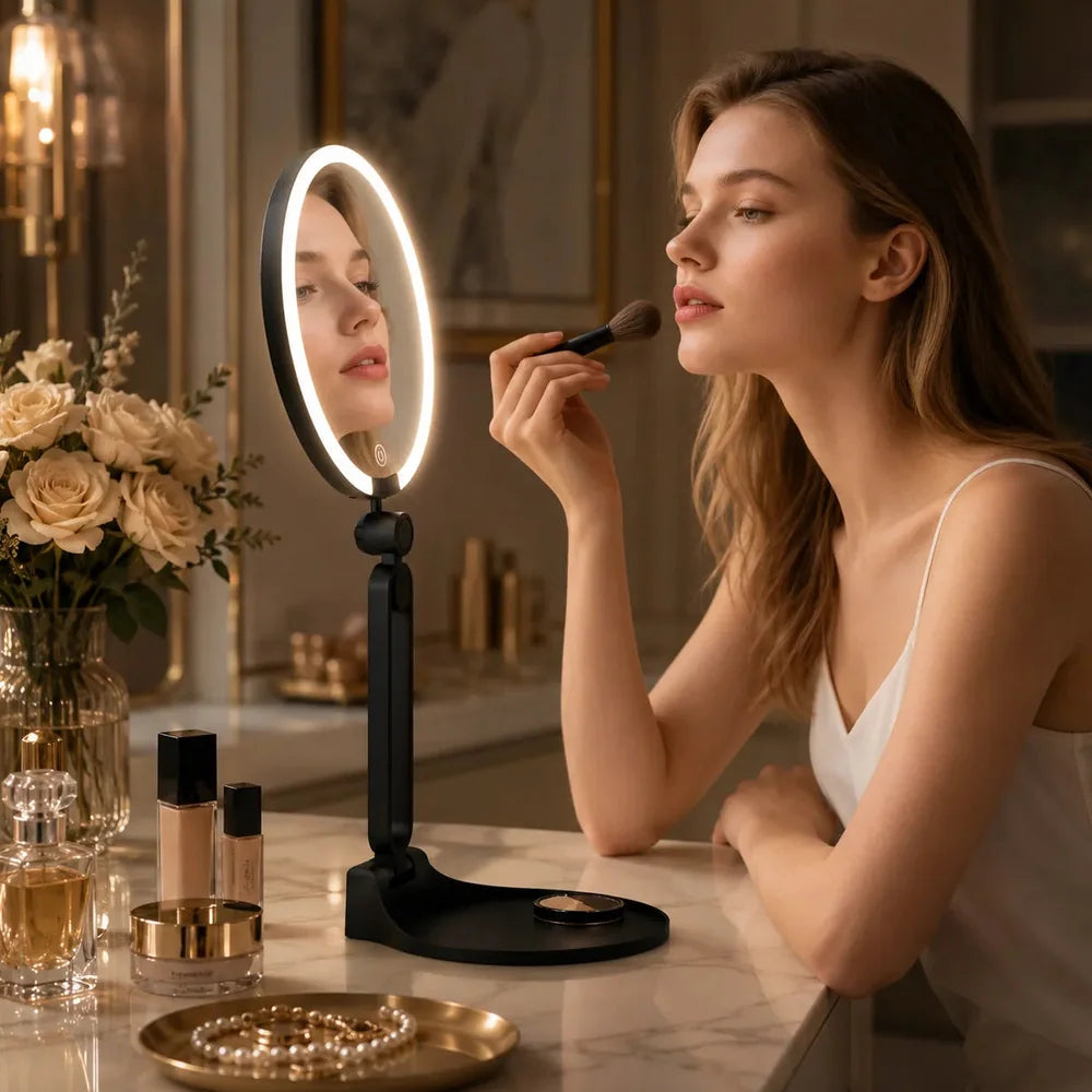 Miroir Maquillage LED et coiffeuse Jolinova™