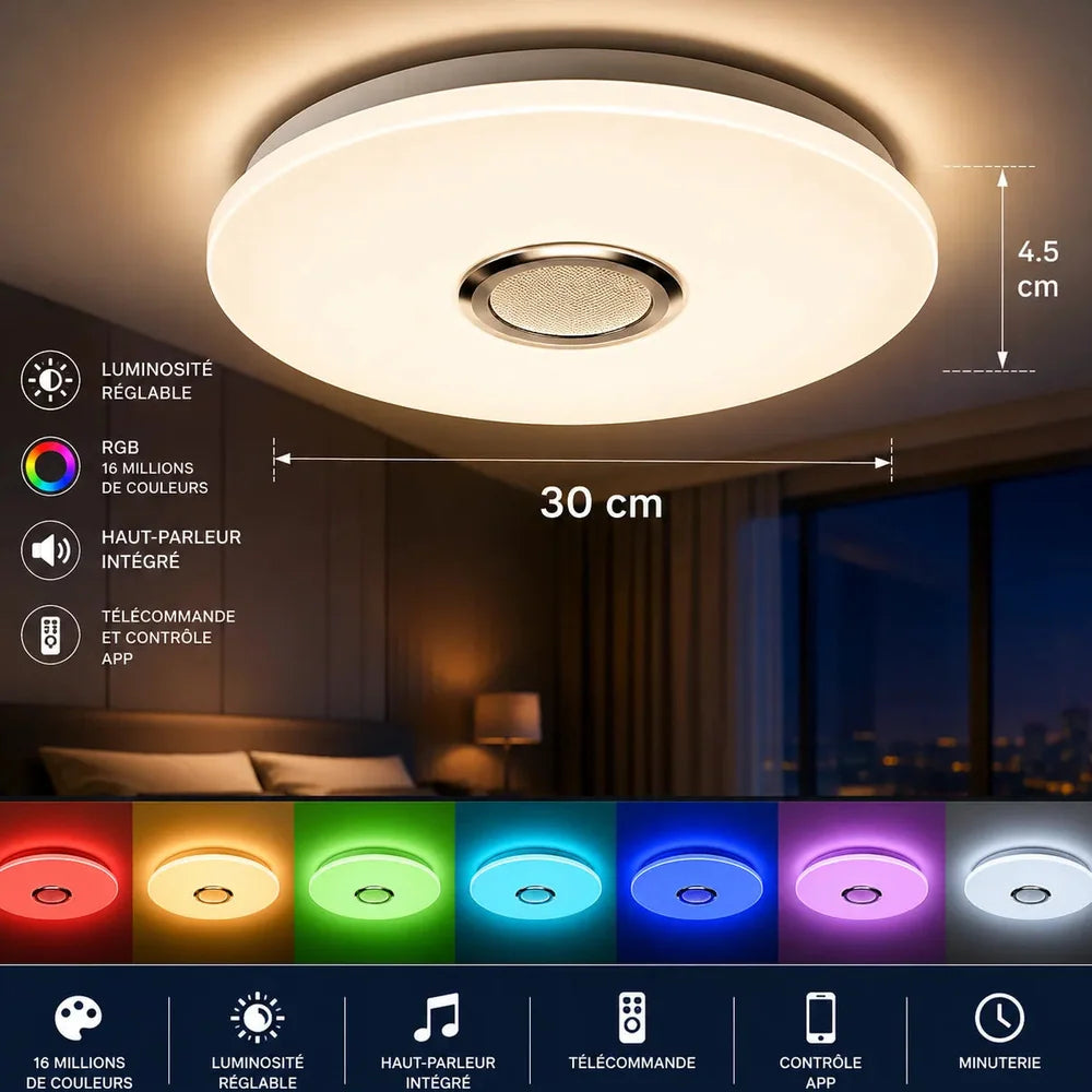 Moderne plafonnier à led RGB Jolinova™
