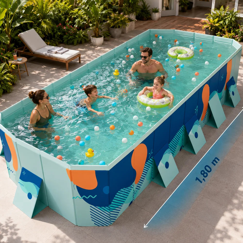 Piscine Gonflable — AquaLuxe Prime Jolinova™