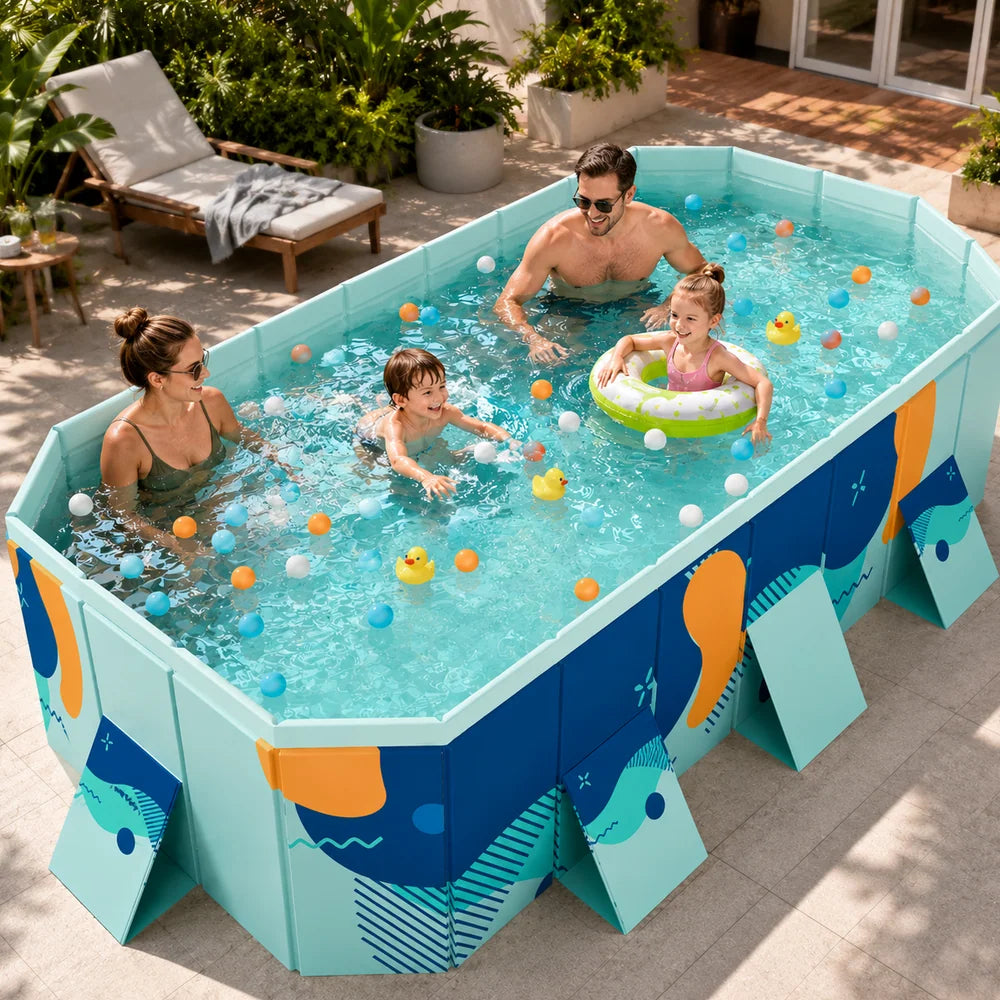 Piscine Gonflable — AquaLuxe Prime Jolinova™
