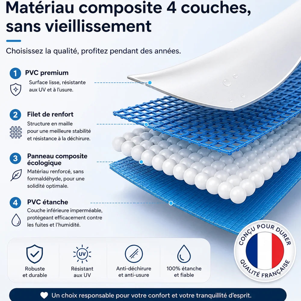 Piscine Gonflable — AquaLuxe Prime Jolinova™