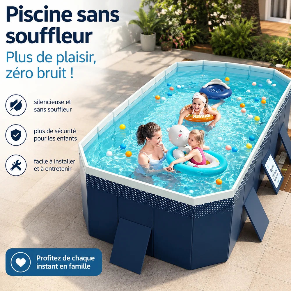 Piscine Gonflable — AquaLuxe Prime Jolinova™