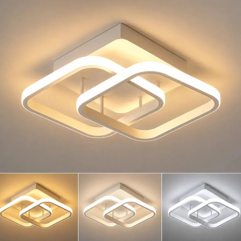 Plafonnier à LED Design avec lumière 3 couleurs Jolinova™