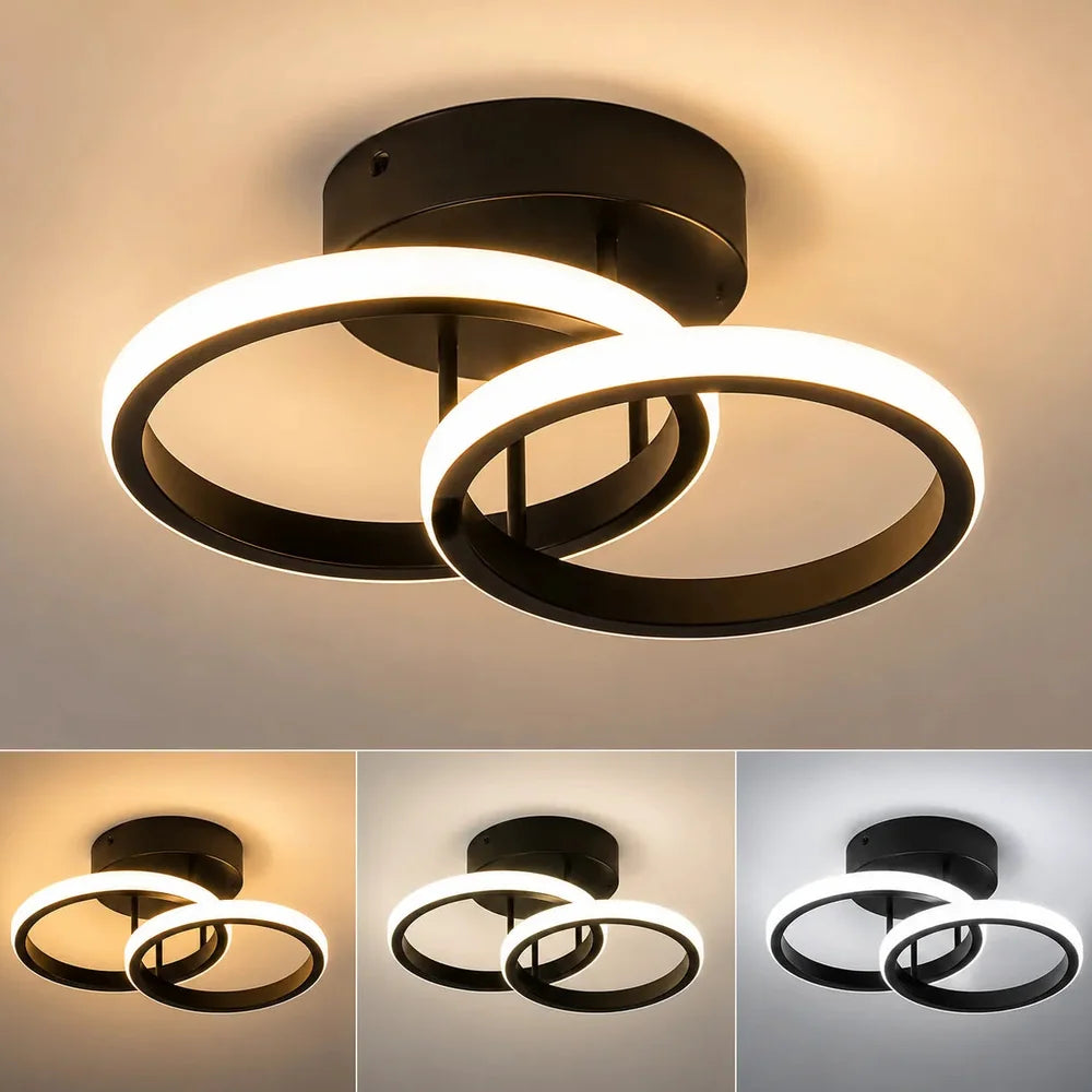 Plafonnier à LED Design avec lumière 3 couleurs Jolinova™