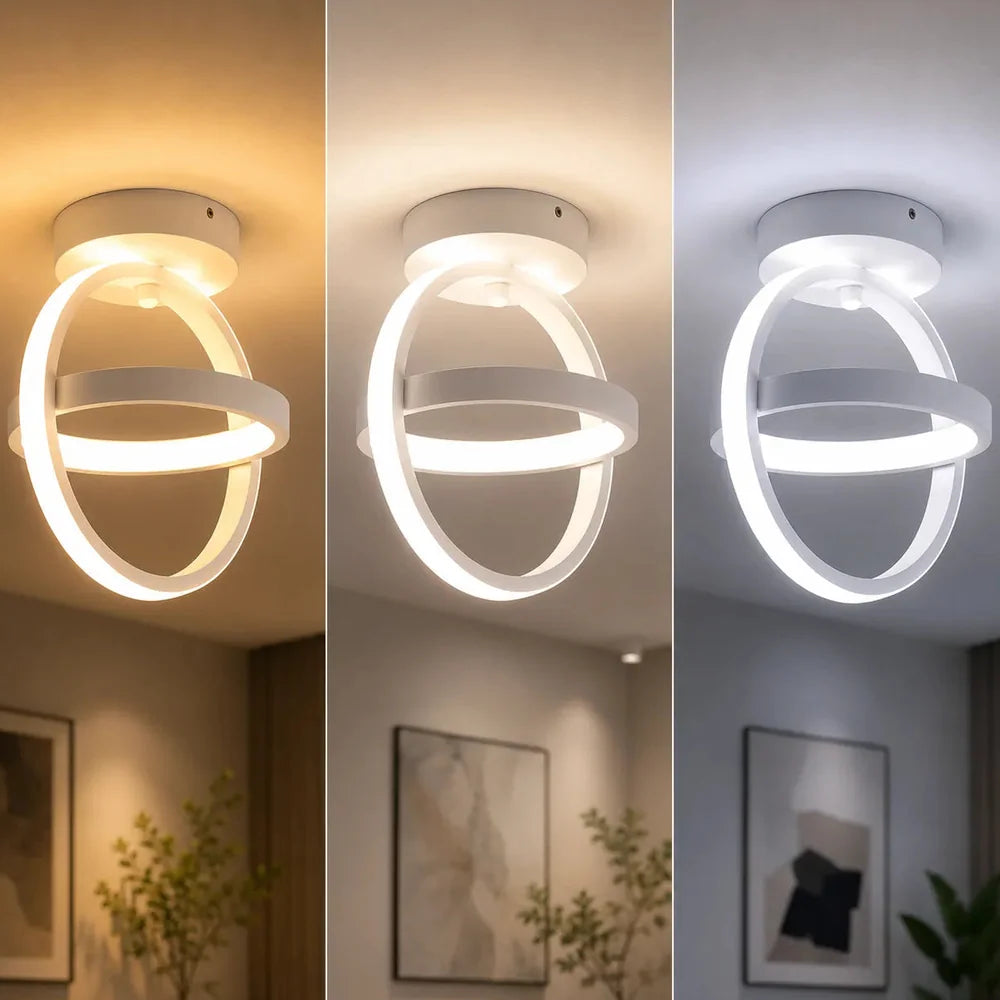 Plafonnier à LED Design avec lumière 3 couleurs Jolinova™