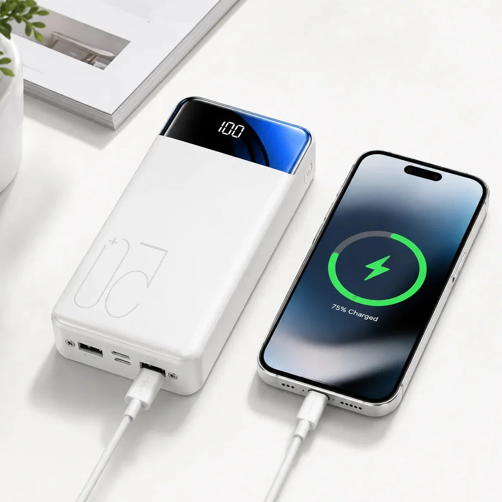 Power Bank Haute Capacité 100 000 mAh avec Charge Rapide Jolinova™