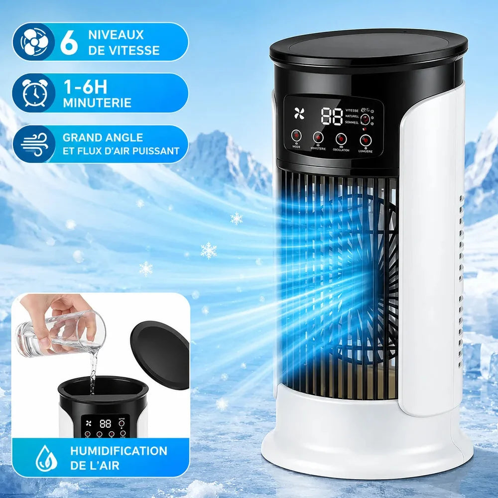 Refroidisseur d’Air Portable — 6 VITESSES Jolinova™