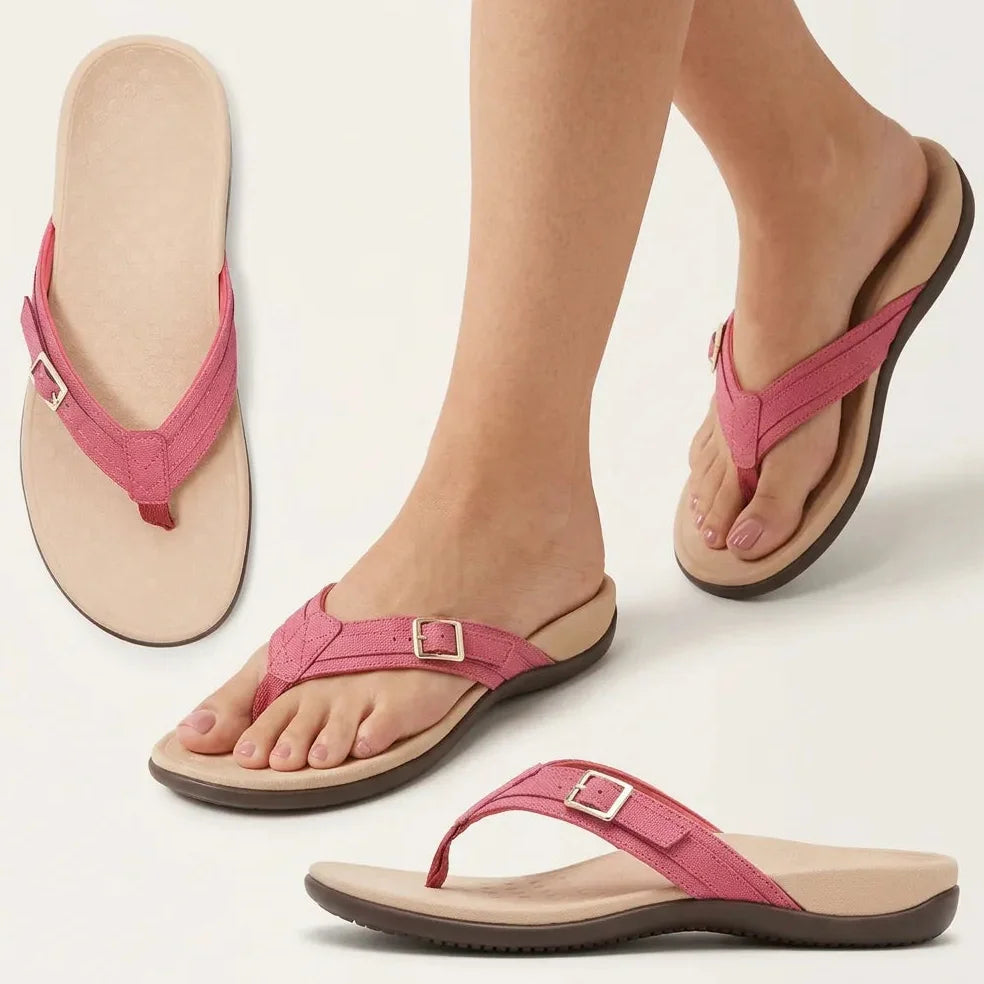 Sandales Orthopédiques Femme avec Soutien de la Voûte Plantaire Jolinova™