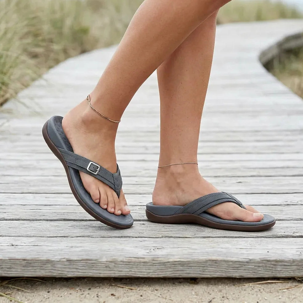 Sandales Orthopédiques Femme avec Soutien de la Voûte Plantaire Jolinova™