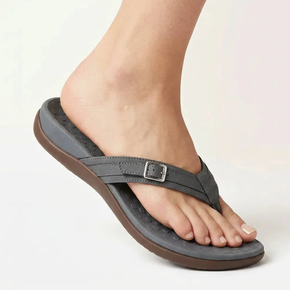 Sandales Orthopédiques Femme avec Soutien de la Voûte Plantaire Jolinova™