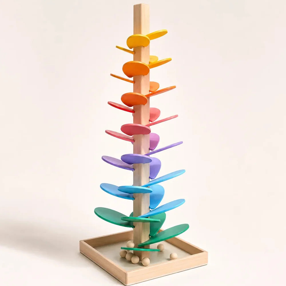 Tour Musicale Sensorielle en Bois pour Bébés et Enfants Jolinova™