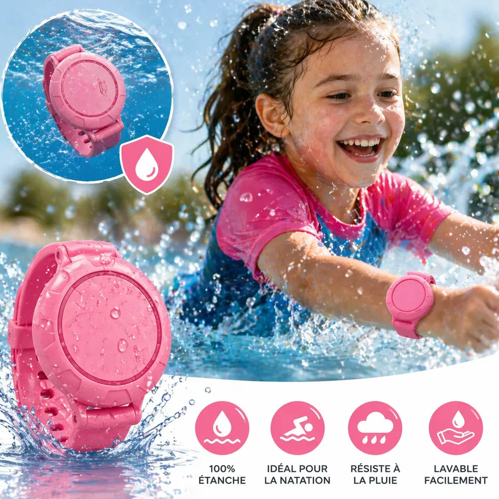 Traceur GPS enfant sans abonnement — Étanche IP68 Jolinova™