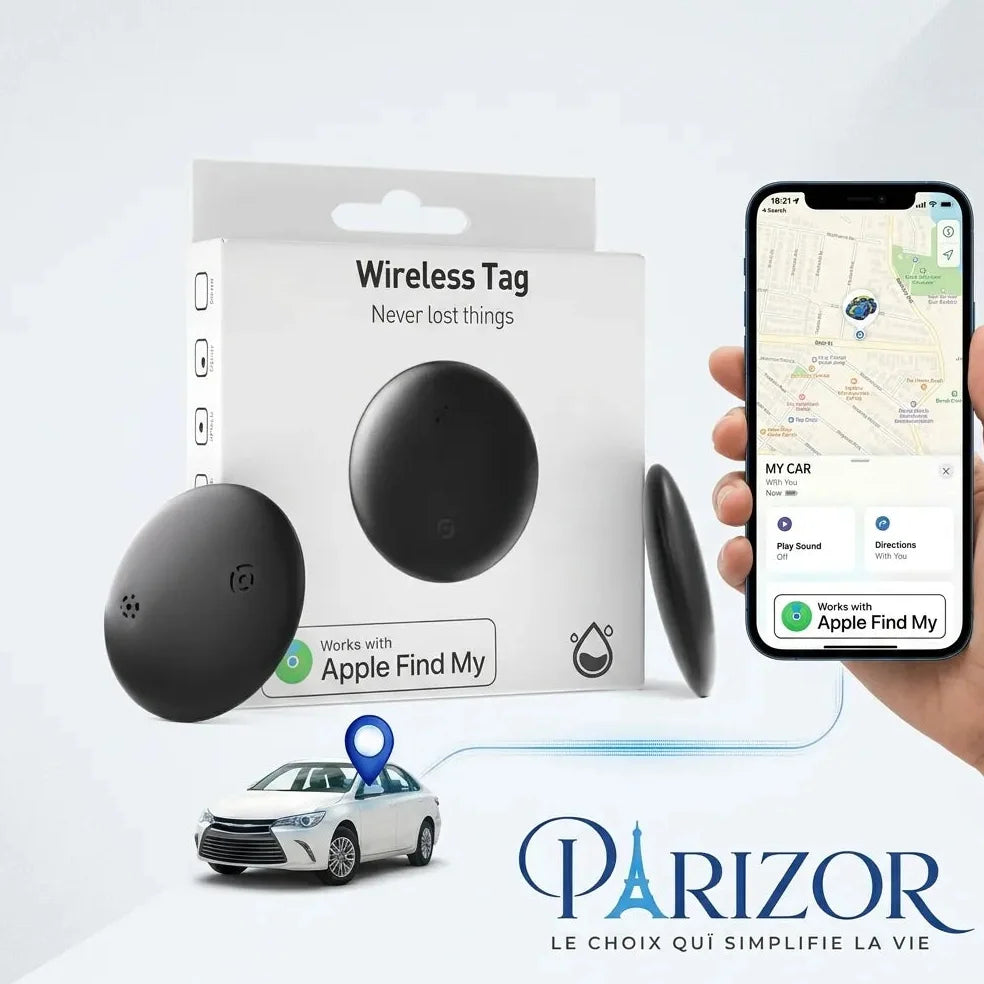 Traceur GPS Sans Abonnement, Compatible Android & iOS Jolinova™