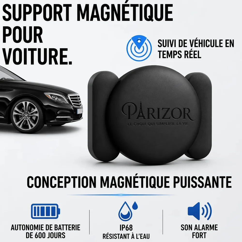 Traceur GPS Sans Abonnement, Compatible Android & iOS Jolinova™