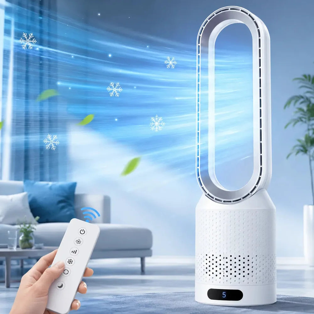 Ventilateur Brumisateur Refroidisseur d'Air Climatiseur Mobile Sans Pales Jolinova™