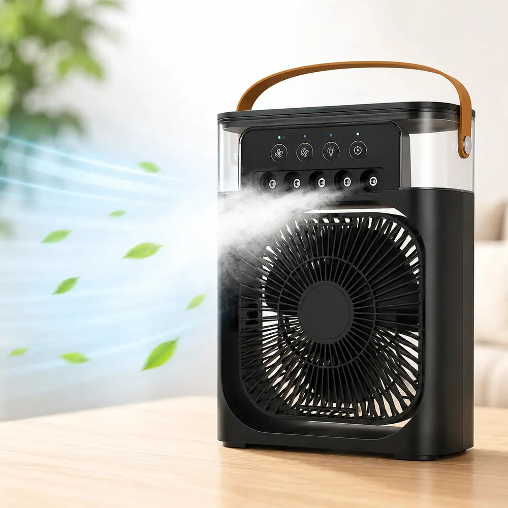 Ventilateur Brumisateur Refroidisseur d'Air Climatiseur Mobile USB Jolinova™