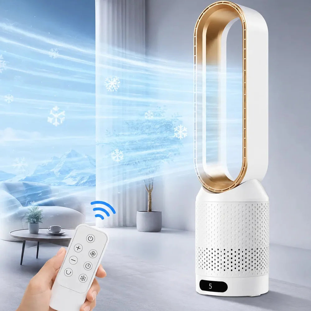 Ventilateur Brumisateur Refroidisseur d'Air Climatiseur Mobile Sans Pales Jolinova™