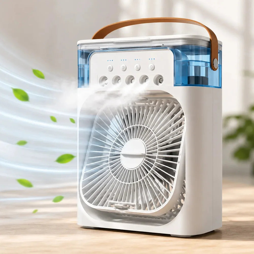 Ventilateur Brumisateur Refroidisseur d'Air Climatiseur Mobile USB Jolinova™