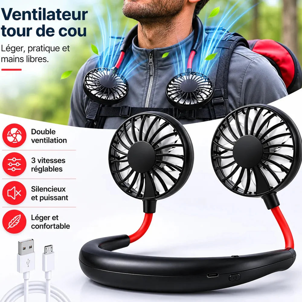Ventilateur de Cou Portable Jolinova™