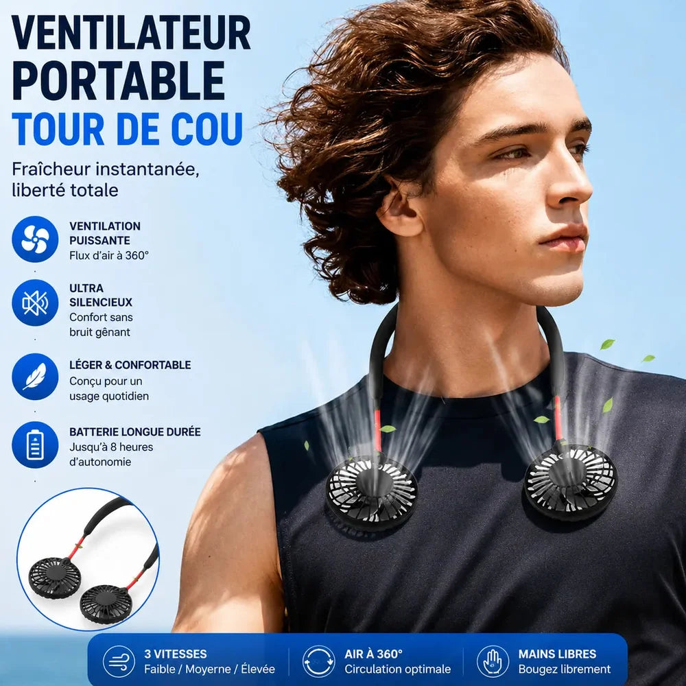 Ventilateur de Cou Portable Jolinova™