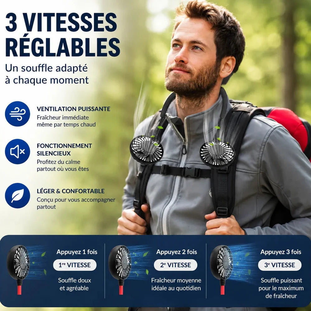 Ventilateur de Cou Portable Jolinova™