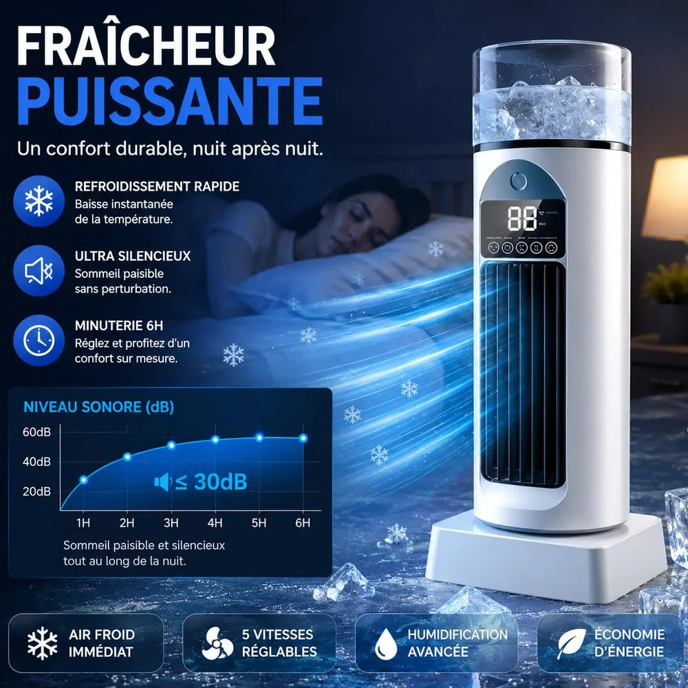 Ventilateur Rafraichisseur d Air Brumisateur Jolinova™